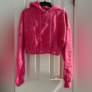 FASHIONNOVA Full of Hearted Washed Lounge Hoodie